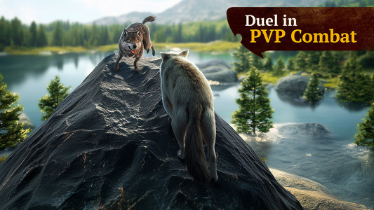 اسکرین شات 4 بازی The Wolf: Animal Game MMORPG