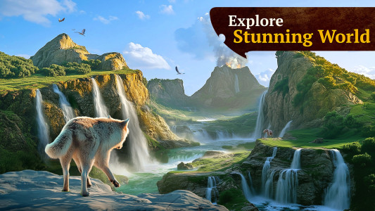 اسکرین شات 7 بازی The Wolf: Animal Game MMORPG