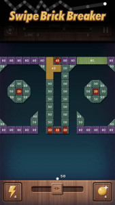 اسکرین شات 1 بازی Swipe Brick Breaker: The Blast