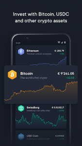 اسکرین شات برنامه SwissBorg: Invest in Crypto 2