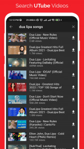 اسکرین شات برنامه iTube: Video Downloader 2