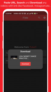 اسکرین شات برنامه iTube: Video Downloader 5
