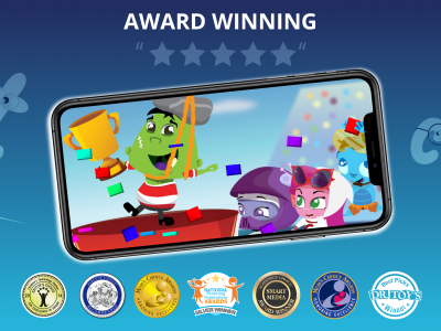 اسکرین شات 1 برنامه Wonster Words Learning Games