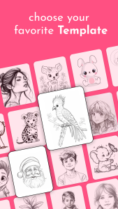 اسکرین شات 2 برنامه AR Drawing - Sketch, Paint