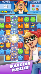 اسکرین شات بازی Subway Surfers Match 1