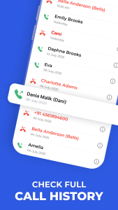 اسکرین شات 5 برنامه Contacts - Caller ID & Spam