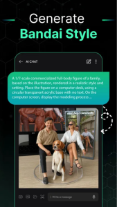 اسکرین شات 3 برنامه AI Chat - Ask your AI Chatbot