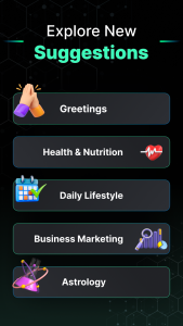 اسکرین شات 4 برنامه AI Chat - Ask your AI Chatbot