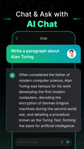 اسکرین شات 6 برنامه AI Chat - Ask your AI Chatbot