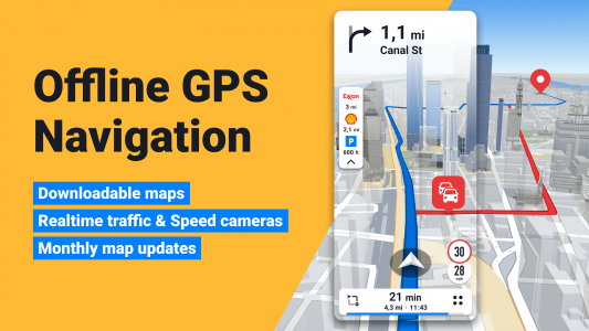 اسکرین شات برنامه Sygic GPS Navigation & Maps 1