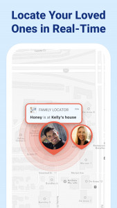 اسکرین شات برنامه Find my Phone - Family Locator 1