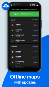 اسکرین شات 3 برنامه Sygic GPS Truck & Caravan