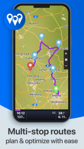 اسکرین شات برنامه Sygic GPS Truck & Caravan 7