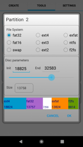 اسکرین شات 3 برنامه Android Partition Tool