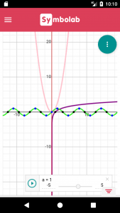 اسکرین شات برنامه Symbolab Graphing Calculator 3