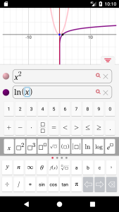 اسکرین شات 1 برنامه Symbolab Graphing Calculator