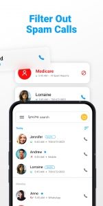 اسکرین شات 4 برنامه Sync.ME: Caller ID & Contacts