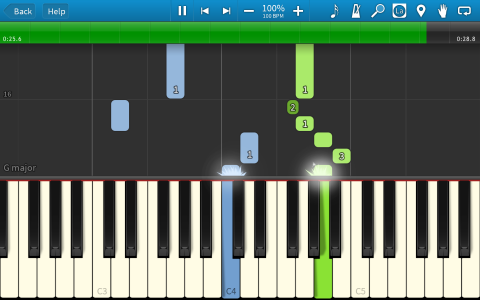 اسکرین شات برنامه Synthesia 1