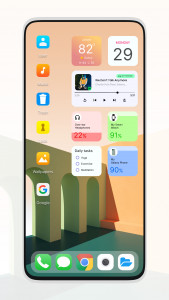 اسکرین شات برنامه Launcher for OS 18 Style 6