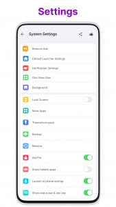 اسکرین شات برنامه Launcher for iOS 17 Style 5
