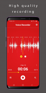 اسکرین شات برنامه Voice Recorder 1