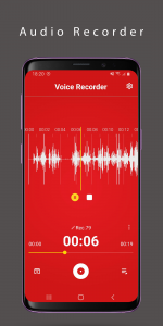 اسکرین شات برنامه Voice Recorder 3