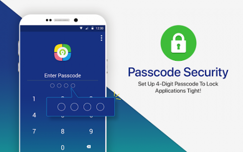 اسکرین شات برنامه Secure Lock for Apps -  Protect your Privacy 6