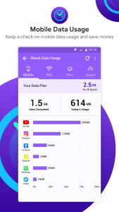 اسکرین شات برنامه Check Internet Data Usage 2