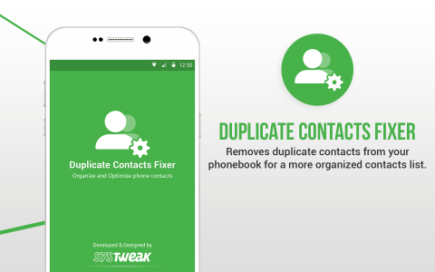 اسکرین شات برنامه Duplicate Contacts Fixer 1