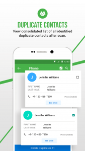 اسکرین شات برنامه Duplicate Contacts Fixer 5