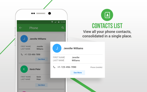 اسکرین شات برنامه Duplicate Contacts Fixer 3