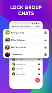اسکرین شات 2 برنامه Instant Locker to Instant Chat