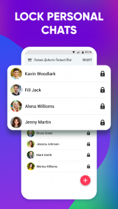 اسکرین شات 3 برنامه Instant Locker to Instant Chat