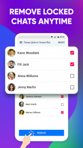اسکرین شات 5 برنامه Instant Locker to Instant Chat