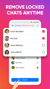 اسکرین شات برنامه Locker for Insta Social App 5