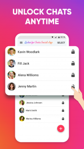 اسکرین شات برنامه Locker for Insta Social App 4