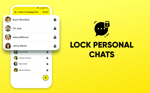 اسکرین شات برنامه Locker For SnapApp Chat 2