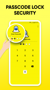 اسکرین شات برنامه Locker For SnapApp Chat 5