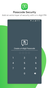 اسکرین شات 2 برنامه Locker for WhatsB Chat App
