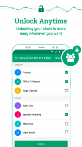 اسکرین شات برنامه Locker for Whats Chat App 5
