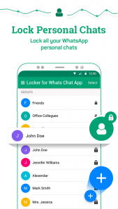 اسکرین شات برنامه Locker for Whats Chat App 4