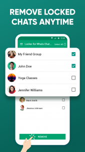 اسکرین شات 5 برنامه Locker for Whats Chat App