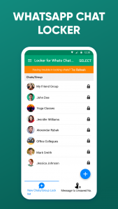 اسکرین شات 1 برنامه Locker for Whats Chat App