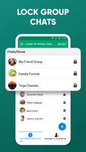 اسکرین شات 2 برنامه Locker for Whats Chat App