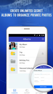 اسکرین شات برنامه Keep Photos Secret : Hide Gallery Pictures  Videos 5