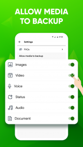 اسکرین شات 6 برنامه Recover Deleted Chat & Status