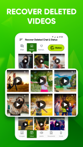 اسکرین شات 3 برنامه Recover Deleted Chat & Status