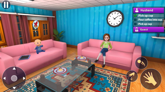 اسکرین شات بازی Mother Simulator 3D: Mom Games 4