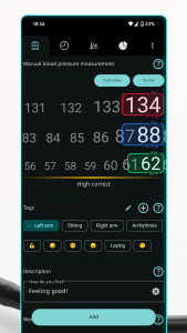 اسکرین شات 2 برنامه Blood Pressure