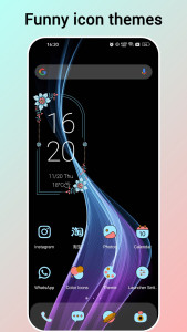 اسکرین شات 4 برنامه Victor Launcher - win launcher